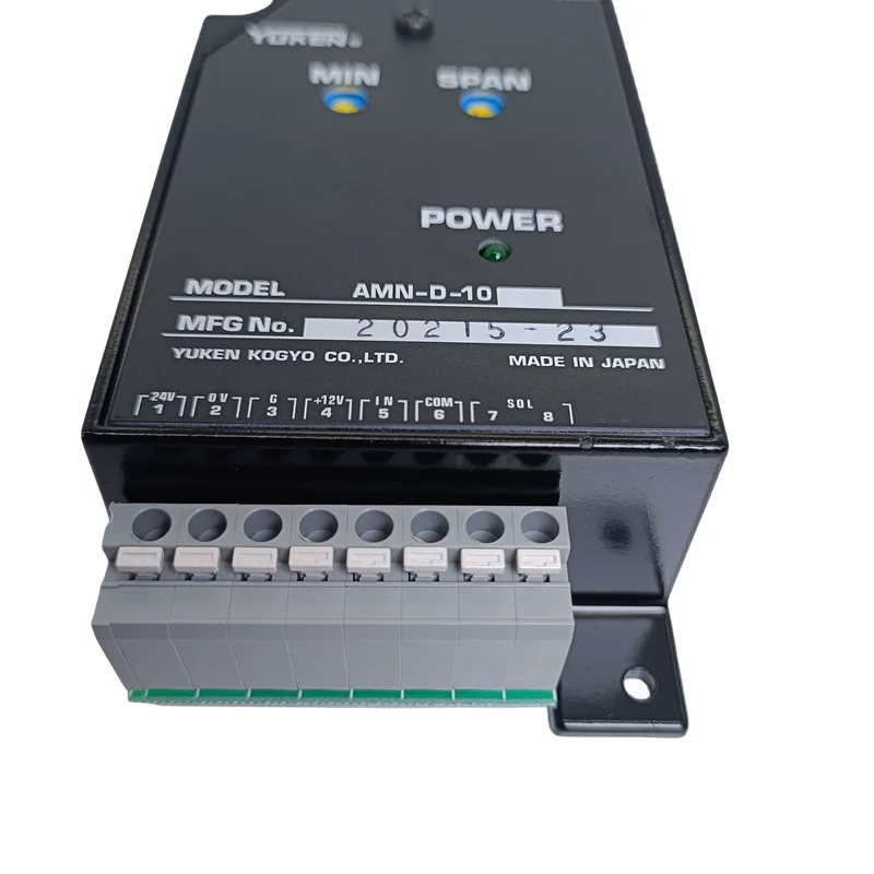 High Response Proportional Directional Control Valve Electro-hydraulic Power Amplifier Amplifier AMN-D-10