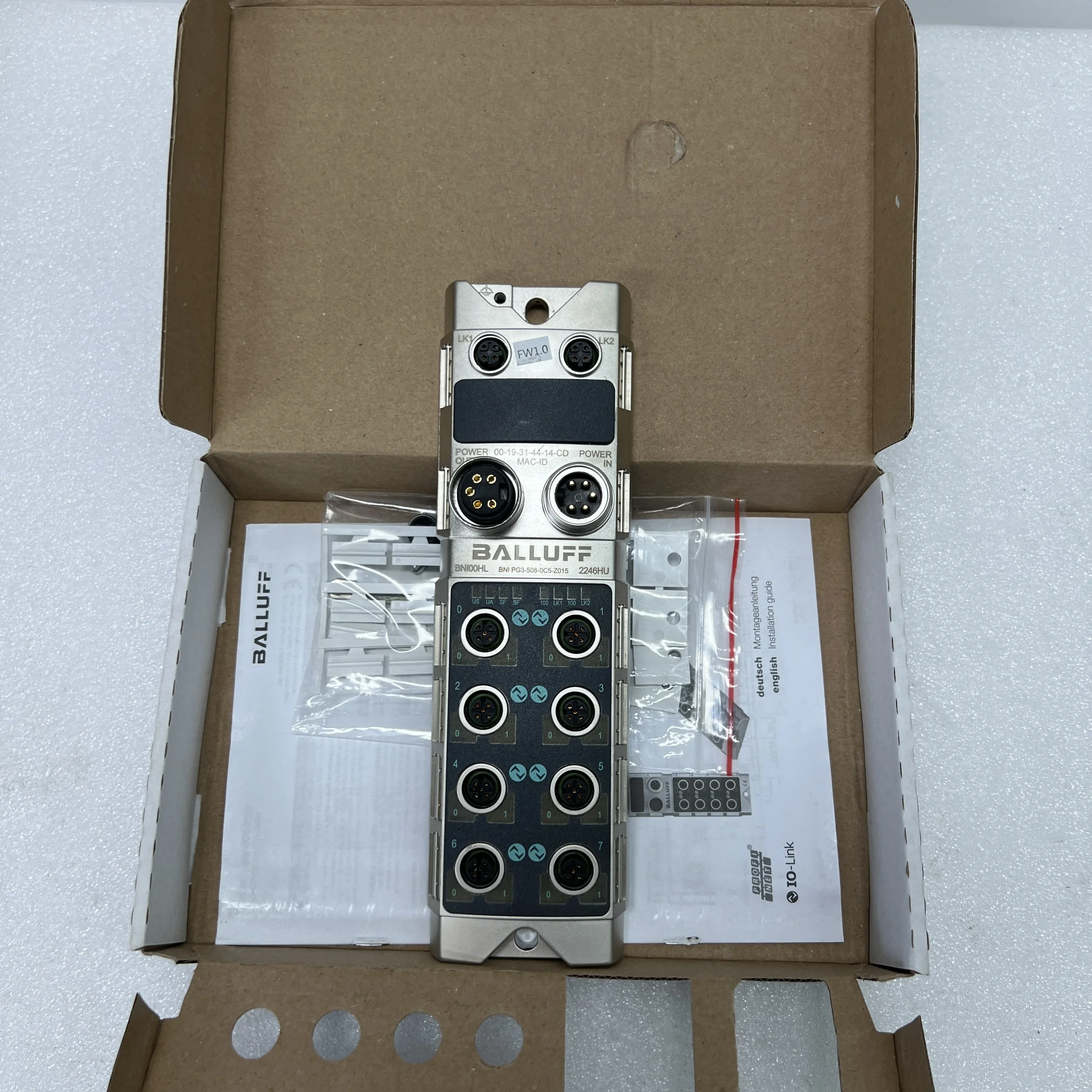 

BNI00HL BNI PG3-508-0C5-Z015 Profibus Module