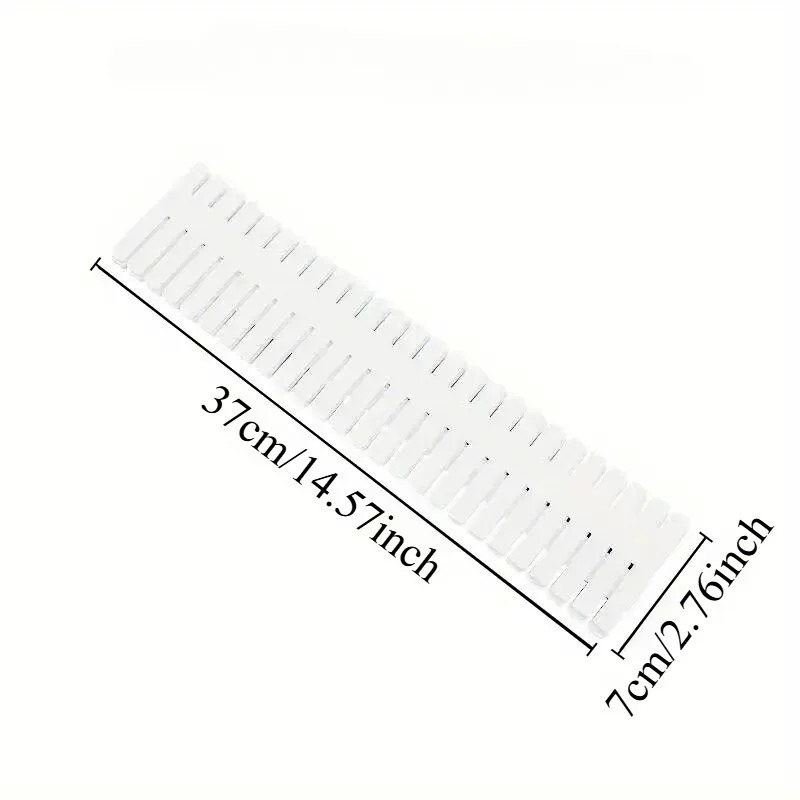 12/16/20PCS Drawer Dividers Adjustable Divider Drawer DIY Plastic Grid Adjustable Drawer Divider For Cupboard Underwear Socks