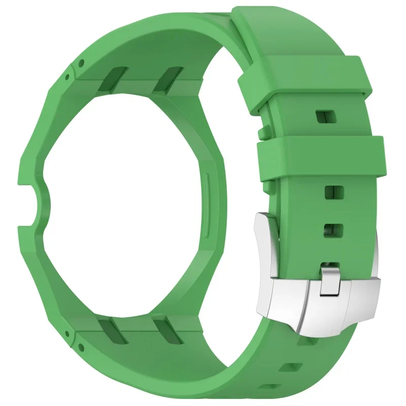 2-in-1-PC-Gehäuse + Silikonarmband für Swatch X AP Royal Pop Taschenuhr, umwandelbar in Armbanduhr, integriertes Modifikationszubehör – Detail 6