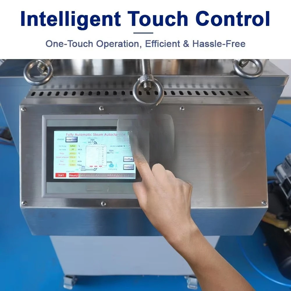 Automatic CE-Certified 150 L  Vacuum-Pack Food Counter Pressure Sterilizer Machine Pet Food Autoclave