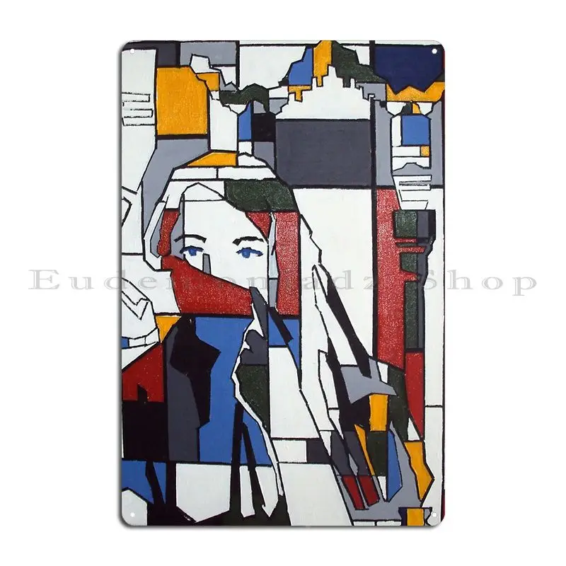 Muslim Girl Metal Plaque Poster Printing Club Cinema Cave Create Tin Sign Poster