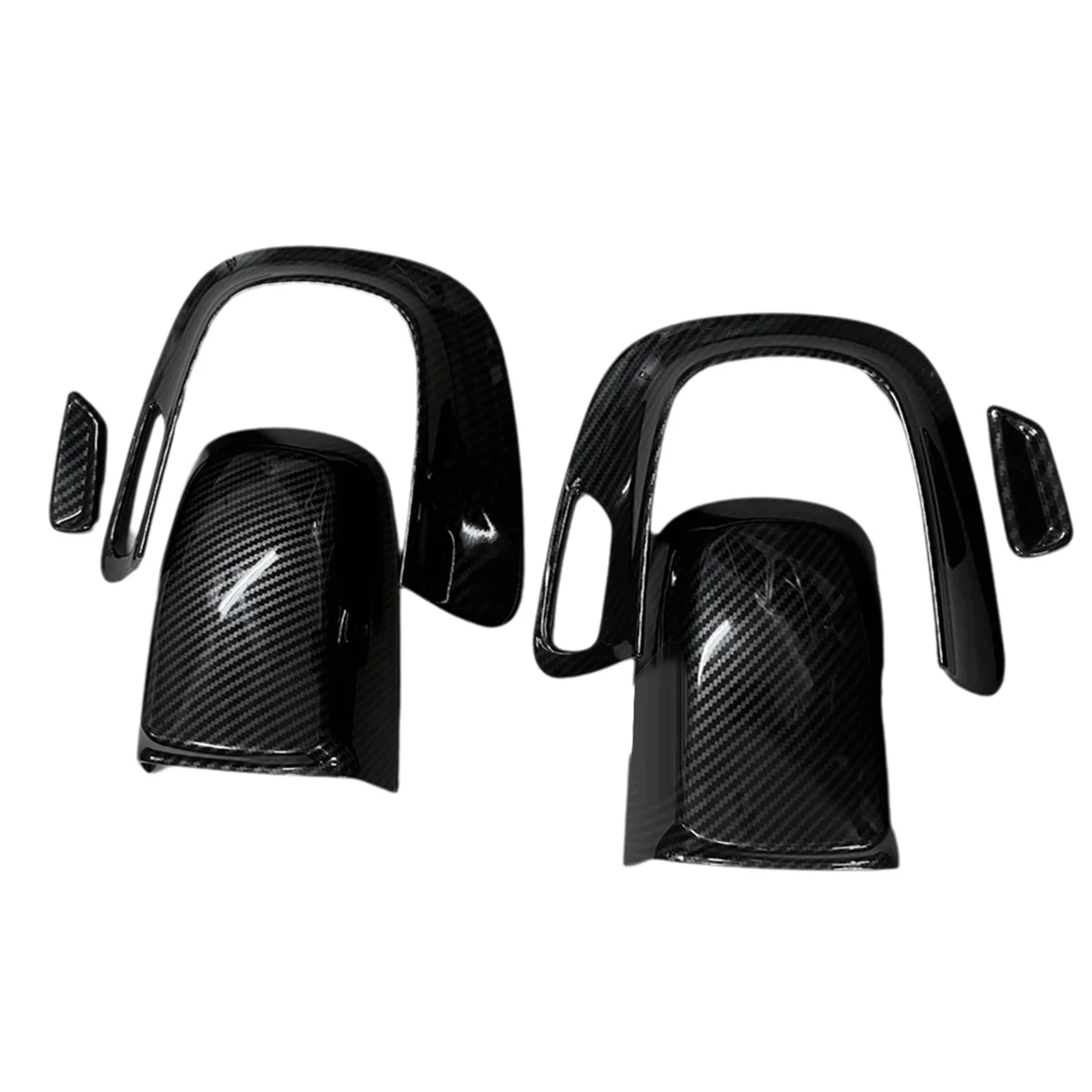 

6pcs/Set Car Interior Front Seat Headrest Panel Trim Cover Protector for Mercedes Benz C Class W206 GLC X254 EQS EQE