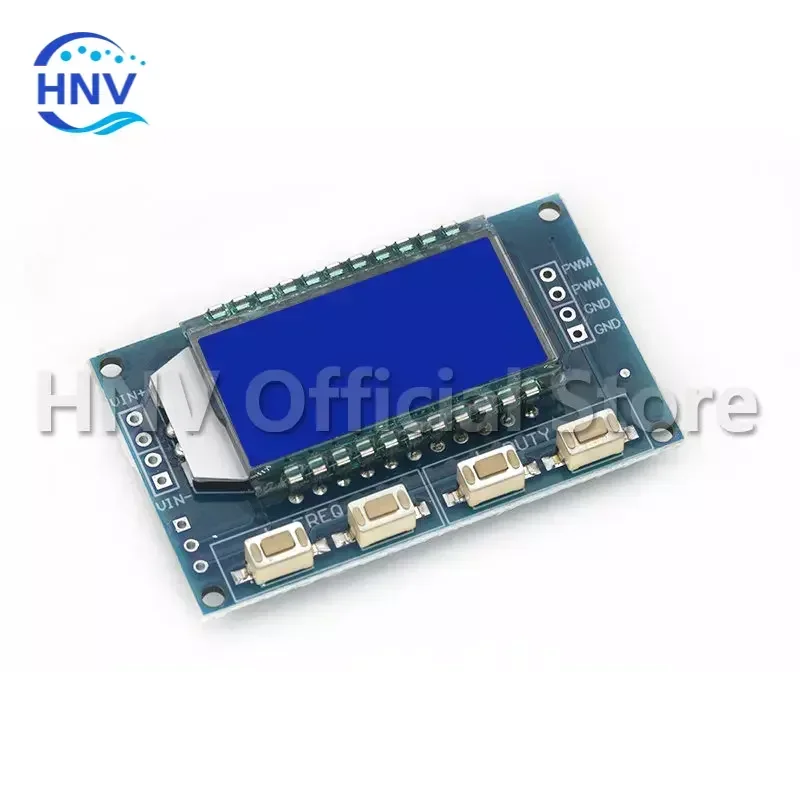 Signal Generator PWM Pulse Frequency Duty Cycle Adjustable Module LCD Display 1Hz-150Khz 3.3V-30V PWM Board Module