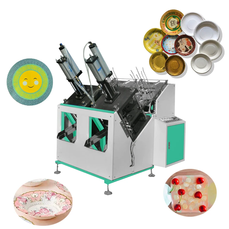 Hard Cardboard Disposable Paper Plates Making Machine Machines Paper Product Making Machinery