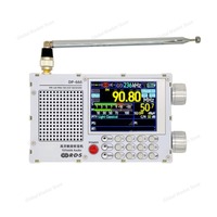 DP-666 TEF6686 Radio High Sensitivity Full Band FM AM LW MW SW Shortwave ESP32 RDS 2.8 inch IPS LCD