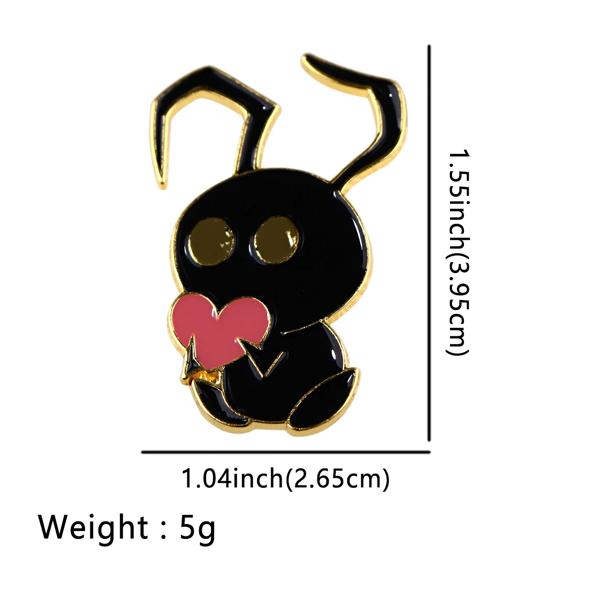 Kwaii Spirit Enamel Pin Lapel Pins for Backpacks Brooches Badges on Backpack Brooch for Clothes Jewelry Gifts for Friends Game