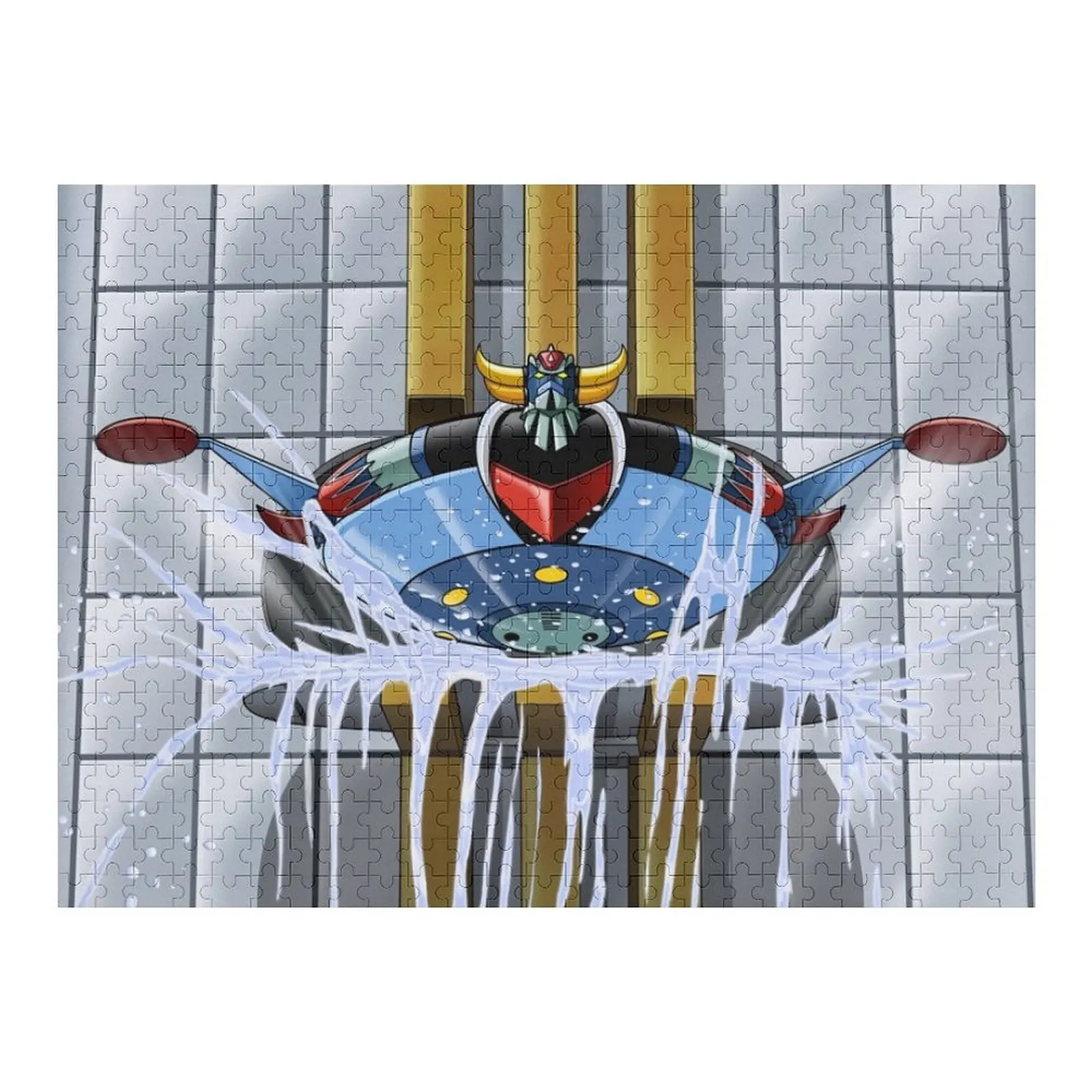 

Goldrake Jigsaw Puzzle Photo Custom Personalized Gift Ideas Name Wooden Toy Custom Name Wood Puzzle