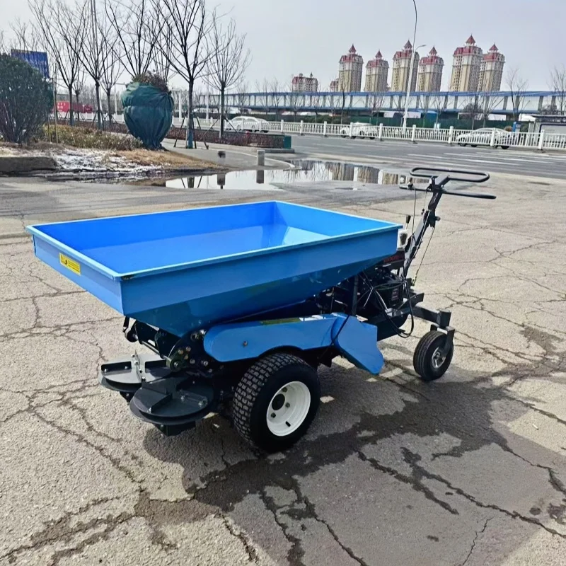 Dual-Purpose Spreader Wide Area Rotating Lawn Feed Spreader Automatic Handheld Petrol Engine Gearbox New For Sale