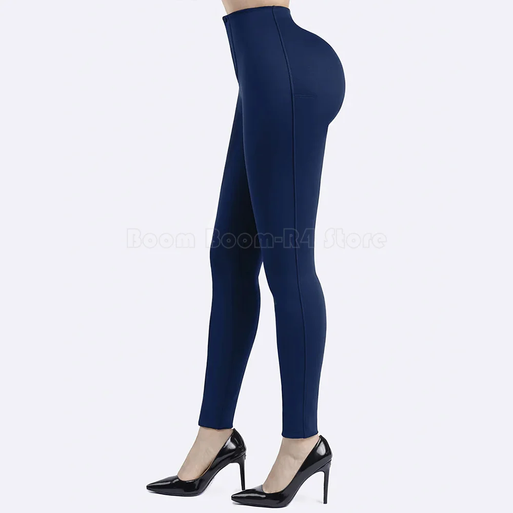 High Waisted Skinny Leg Pants for Women Tummy Control Push Up Butt Gym Pants Casual Leggings Yoga Soft Stretch Comfy Trousers - Image 6