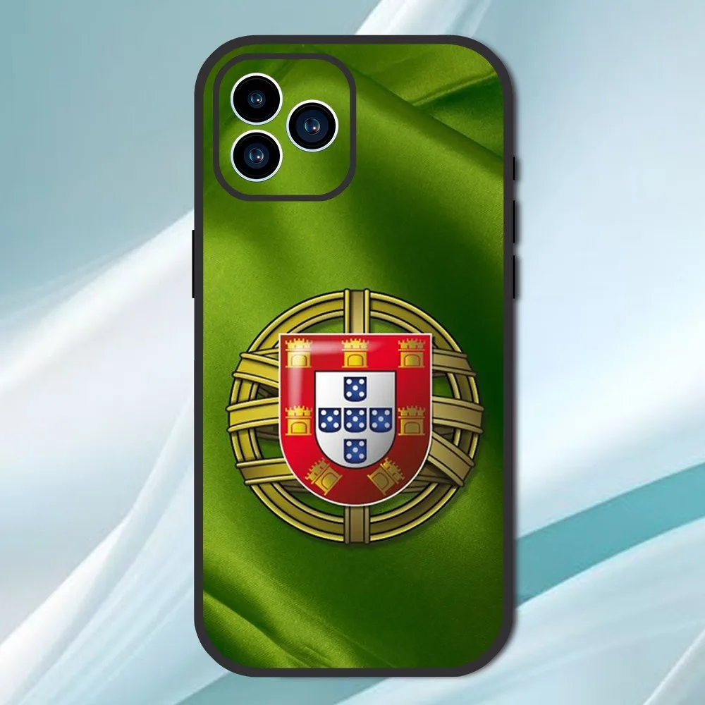 Portugal flag Phone Case For iPhone 13 12 11 14 15 Pro XS Max XR X 8 7 6S 6 Plus Soft Back case