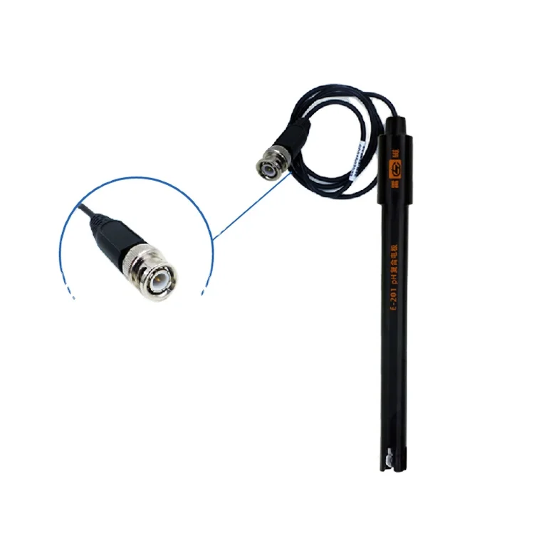 E-201-C pH Combination Sensor Non-rechargeable BNC in Lab Conventional Sample Water ph Tester