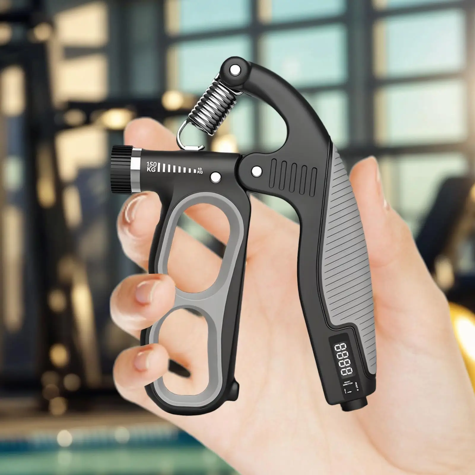 

Adjustable Grip Strength Trainer 22-330Lbs Forearm Finger Exerciser For Fitness Climbing Recovery, Home Gym Carpal Therapy