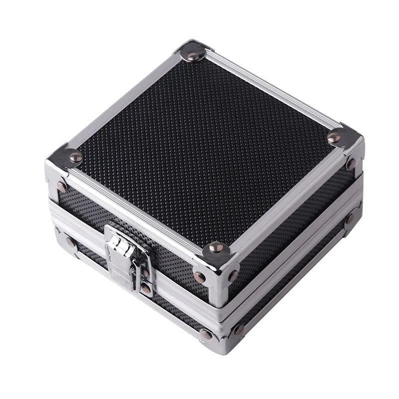 Tattoo Equipment Case With Sponge Traditional Machine Box Durable Carrying Case With Lock And Corner Reinforcements