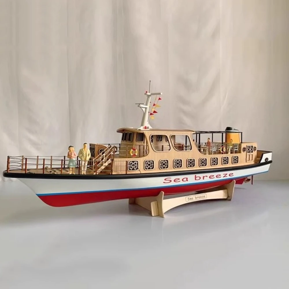 RC 2.4G 1/25 Cruiseschip Model RTR Versie Glasvezel Simulatie Binnenjacht Model High-end Afstandsbediening Gift boot Speelgoed