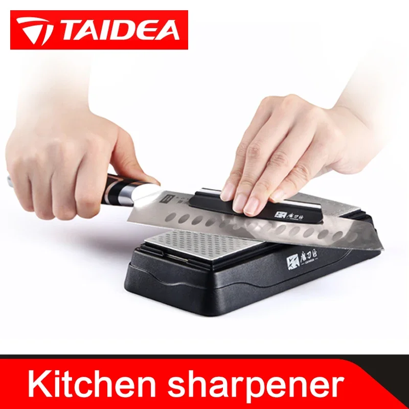 TAIDEA Diamond Kitchen Knife Sharpener 360#600# Grit Correction Stones edge blades whetstones knife sharpening stone