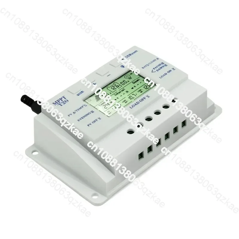 MPPT T20 10A 20A 30A 40A 60A 80A 12/24V Auto Controlador Solar Charge Controller with One Interface Instructions