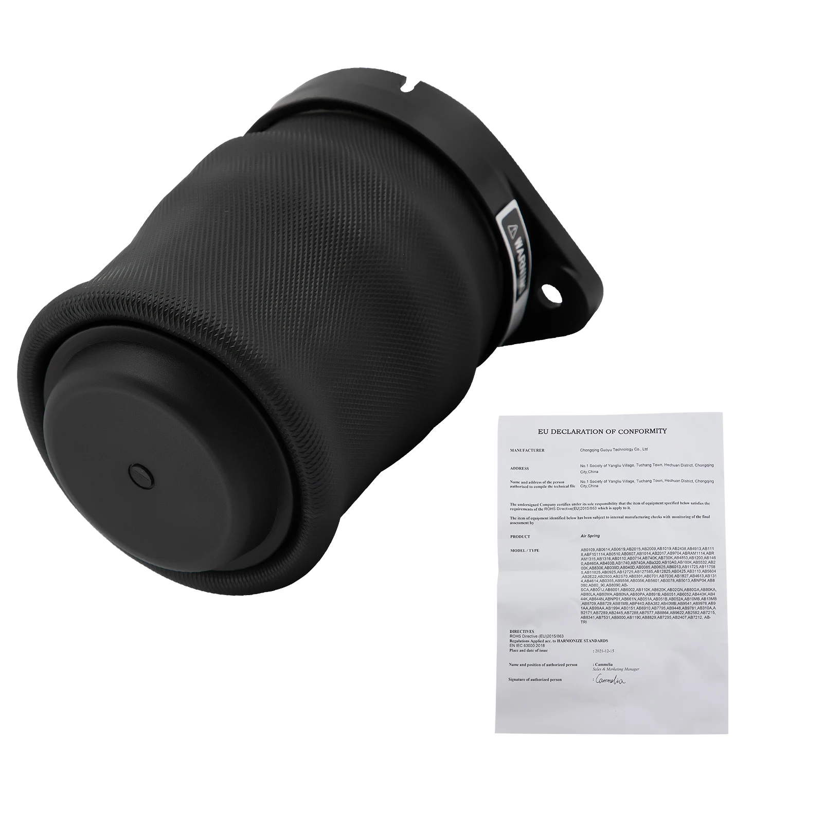 

Rear Air Spring Suspension Shock for Mercedes V Class Vito W638 Air suspension Air spring A6383280501 L /R