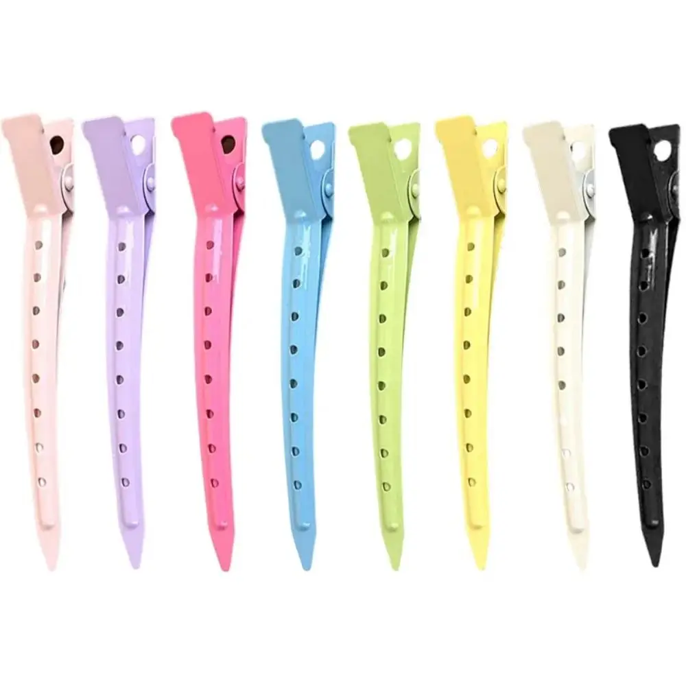 Ice Cream Color Hairdressing Hairpin Hair Locating Clip Hair Styling Tools Traceless Duckbill Clip Hair Fluff Tools