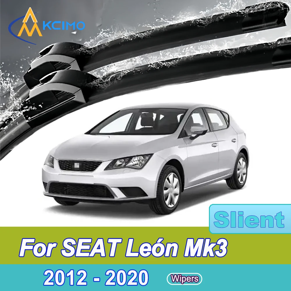 

Silent Beam Wiper Blades For SEAT Leon Mk3 5F 2012-2020 Noise-Free Windshield Wipers High-Performance