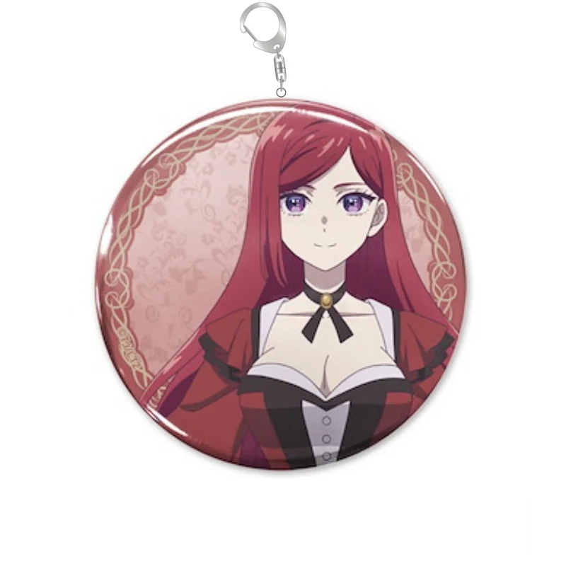 Cartoon The Most Heretical Last Boss Queen: From Villainess To Savior Figure Decoration Ring Charm Gift Anime Acrylic Keychain