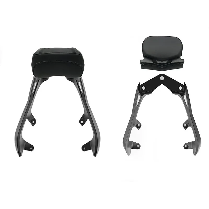 

17-24 Suitable for Yamaha xmax300 motorcycle modification Split rear shelf All aluminum alloy tail frame plus backrest
