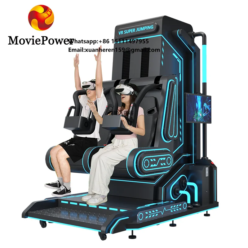 Virtual Reality Theme Park Roller Coaster Robot Controlado Vr Machine Airbus Flight Simulator Vr Jumping Games 9D Vr Game