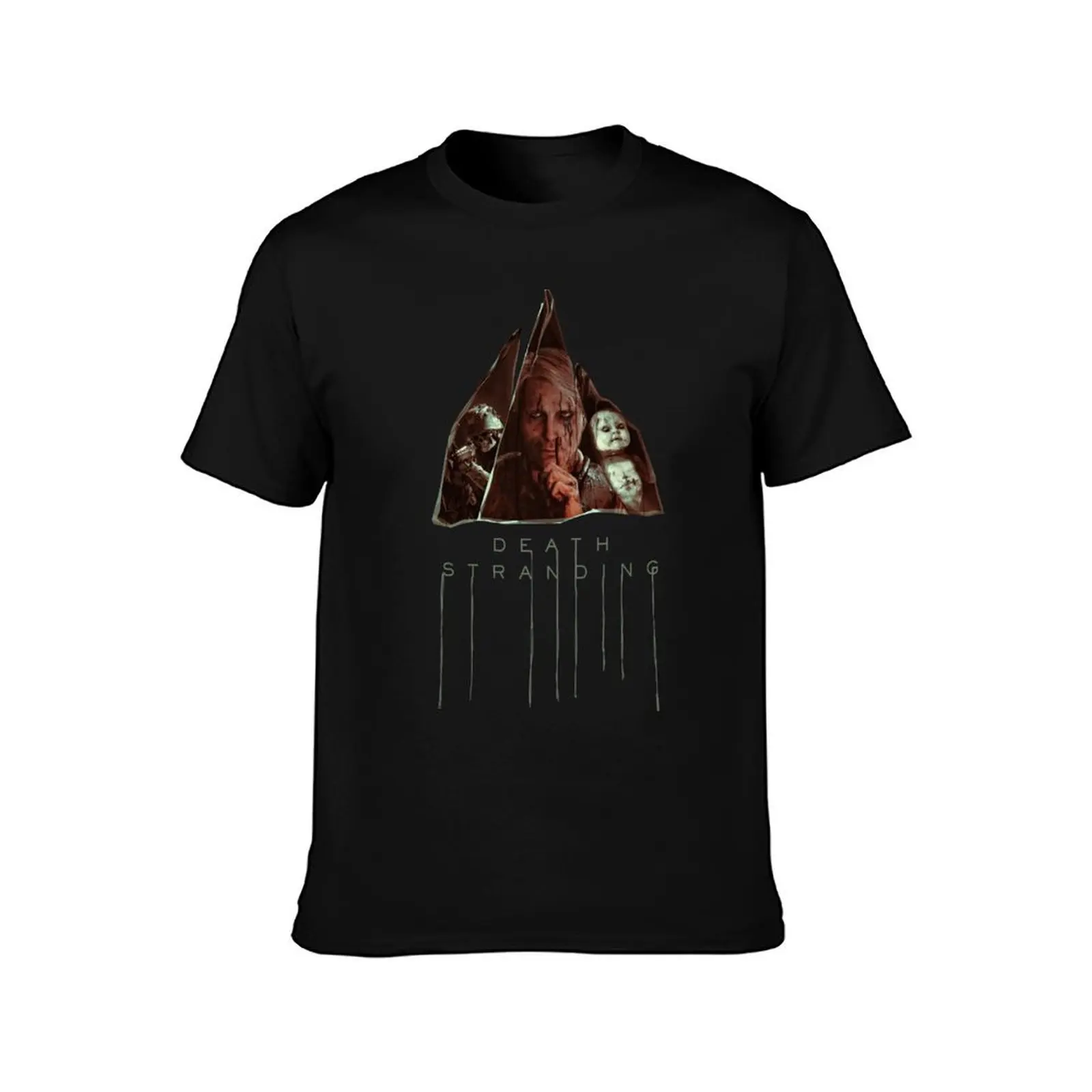 Death Stranding Mads Mikkelsen T-Shirt Summer Casual Cotton Tee Oversized Streetwear Tops Vintage Graphic Print 100% Cotton