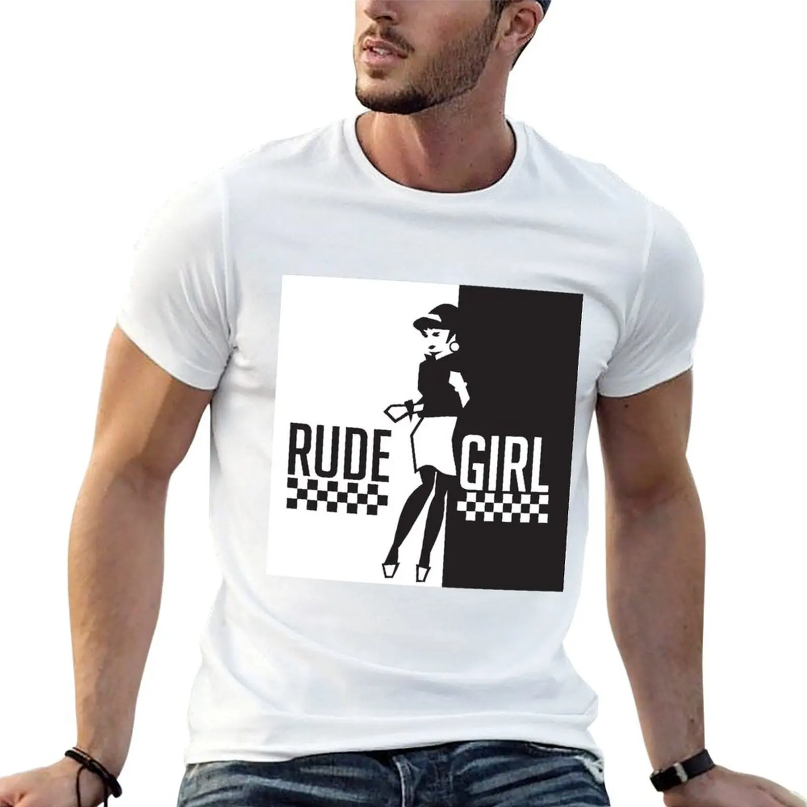 Rude Girl T-Shirt shirts graphic customs t shirts for men