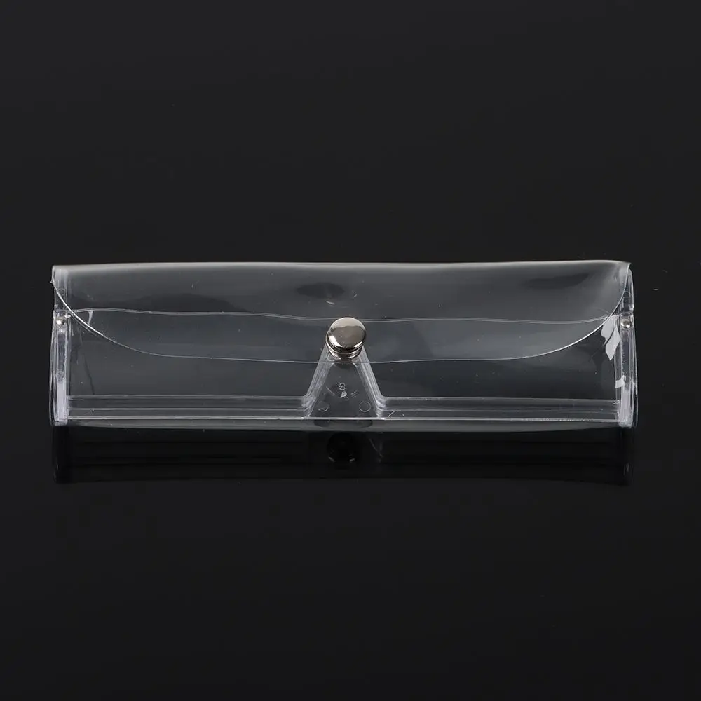 Women Transparent Waterproof Glasses Box Eyeglasses Case Plastic Glasses Holder