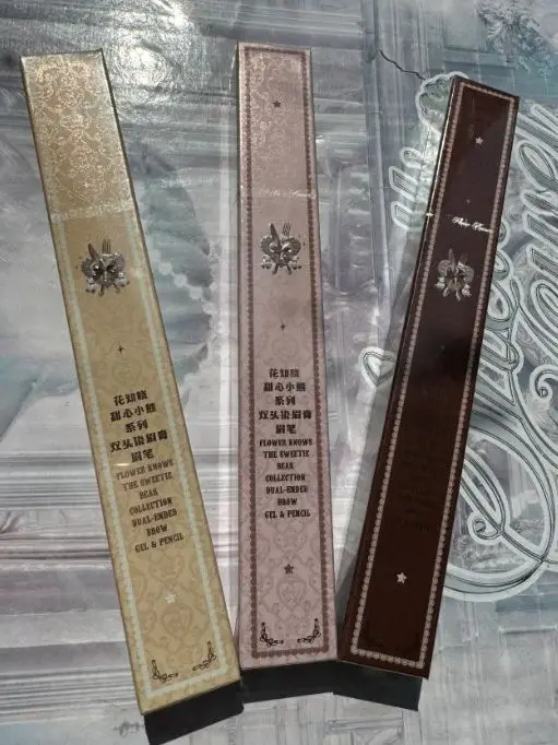 

FLOWER KNOWS THE SWEETIE BEAR COLLECTION DUAL-ENDED Brow Gel&Pencil Waterproof Eyebrow Tint Enhancers Tattoo