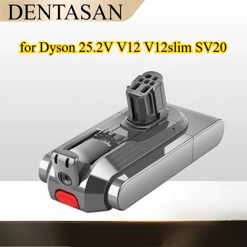 

Литиевая батарея 25,2 В, 4800 мАч, подходит для Dyson V12 V12slim SV20, сменная батарея для пылесоса
