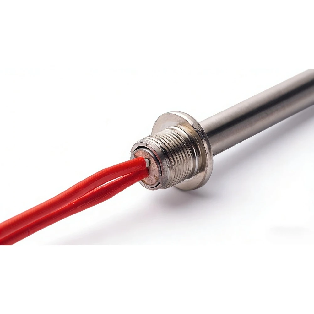 220V Dry Heating Cartridge Heater Single-Head Stainless Steel Resistencia para Parrilla for Mold & BBQ Equipment