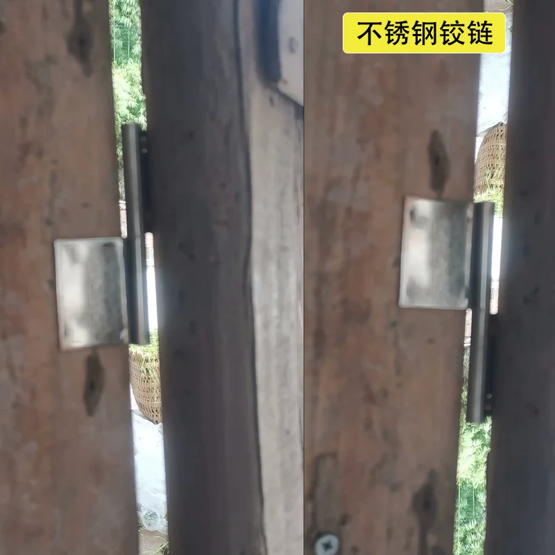 

5sets Stainless Steel Detachable Non Hole Weld On Hinge For Industrial Machinery Equipment Cabinet Door Concealed Flag Hinge