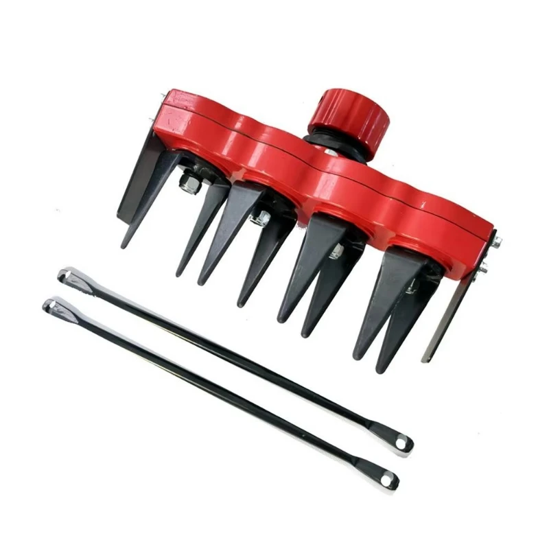 Weeding head, weeder accessories 2 in 1 weeding wheel, weeder accessories, gardening tools, lawn mower accessories