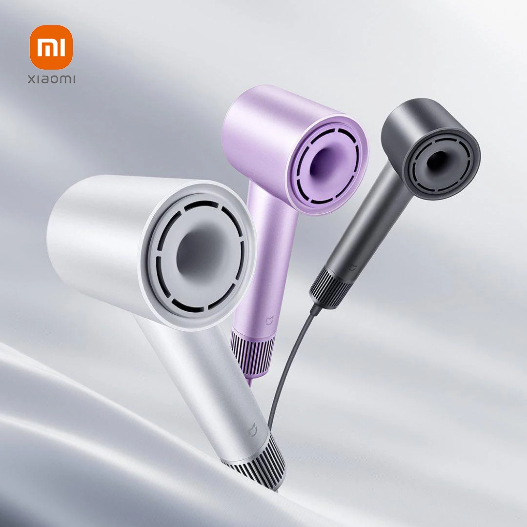 XIAOMI Mijia Hair Dryer H501 High Speed Water Ions Hair Blower Professional Quick Dry Negative Ionic Hairdryer Blower Diffuser