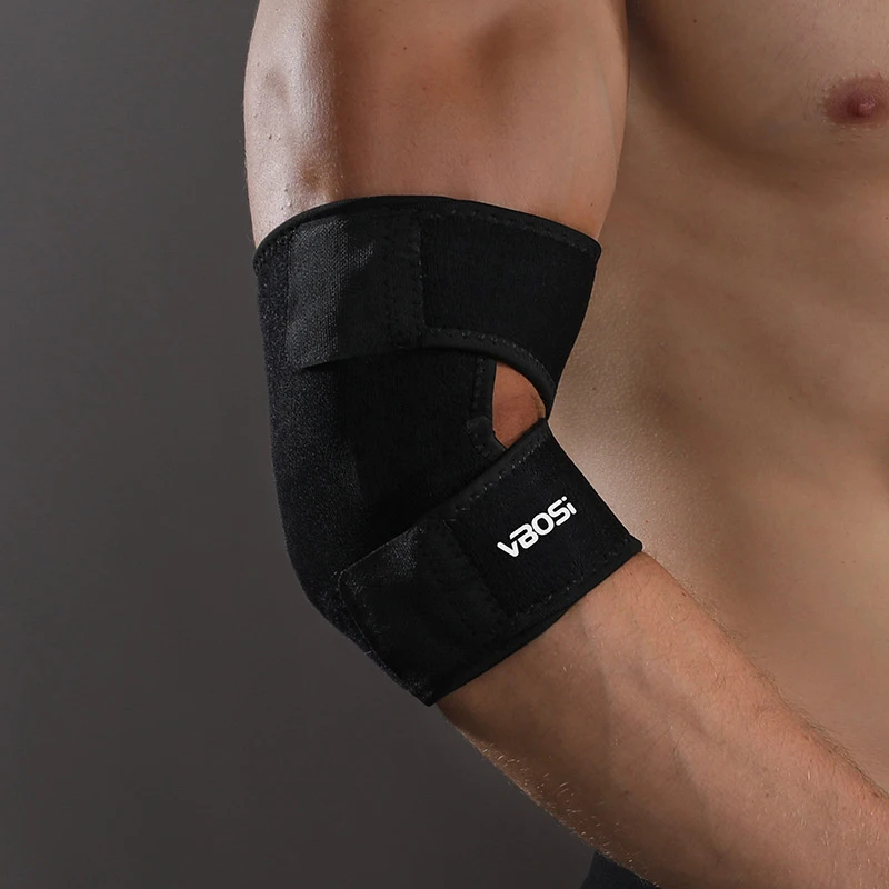 1Pcs Fitness Elbow Brace Compression Support Sleeve Tendonitis Tennis Elbow Golf Treatment - Reduce Joint Pain High-end Men Wome