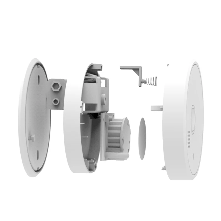 10 سنوات TUV EN14604 بطارية 9 فولت معتمدة إنذار الحريق كاشف الدخان مستقل إنذار الدخان