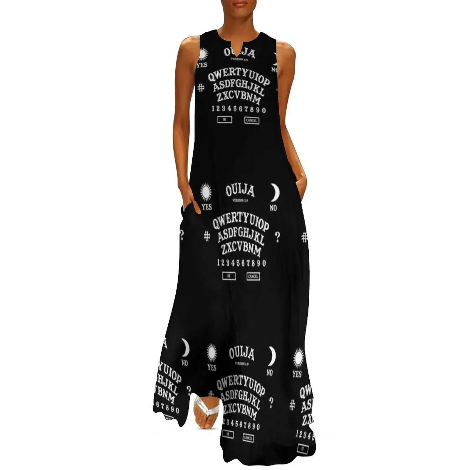 

OUIJA BOARD VERSION 2.0 QWERTY KEYBOARD Long Dress Women's long dress Elegant gowns Dress