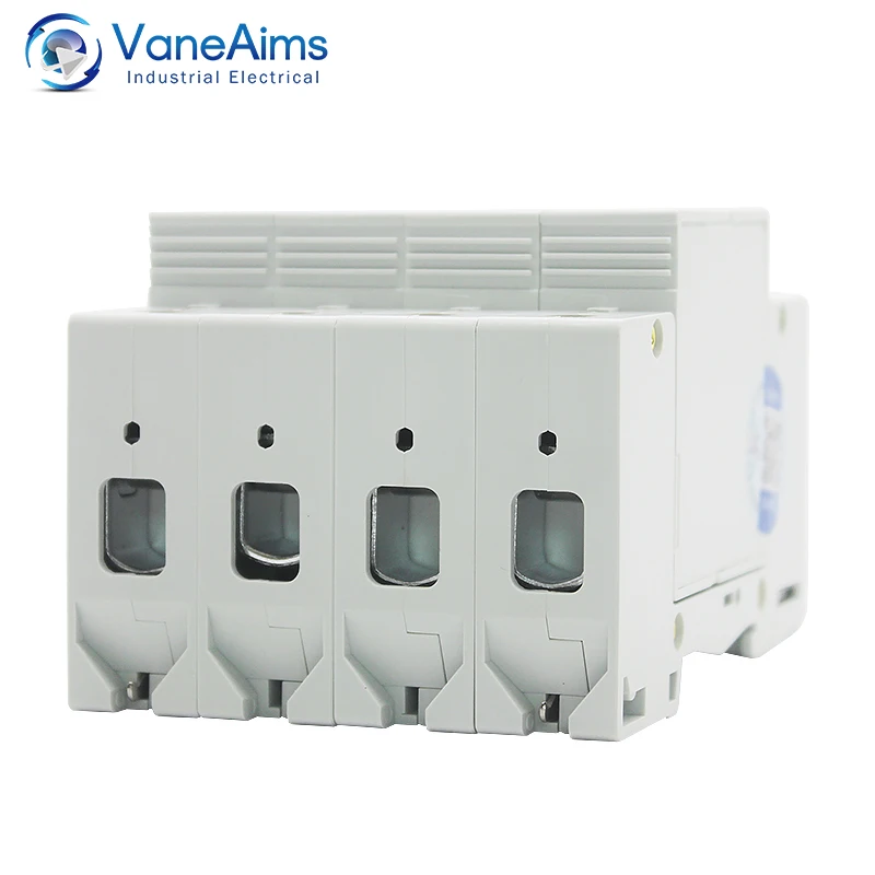 AC SPD 4P 20KA~40KA House Surge Protector Din Rail Mounting Lightning Protection Arrester Device for Solar Photovoltaic System