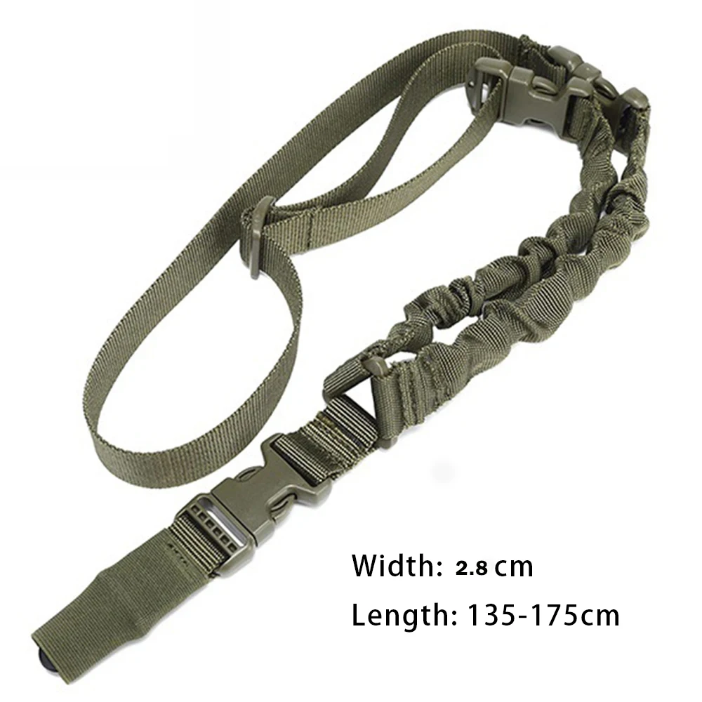 Tactical Gun Sling Shot Gun Belt Hunting Accessories Rifle Rope Outdoor Hunting Sports Universal Belt QD Sling with Metal Buckle
