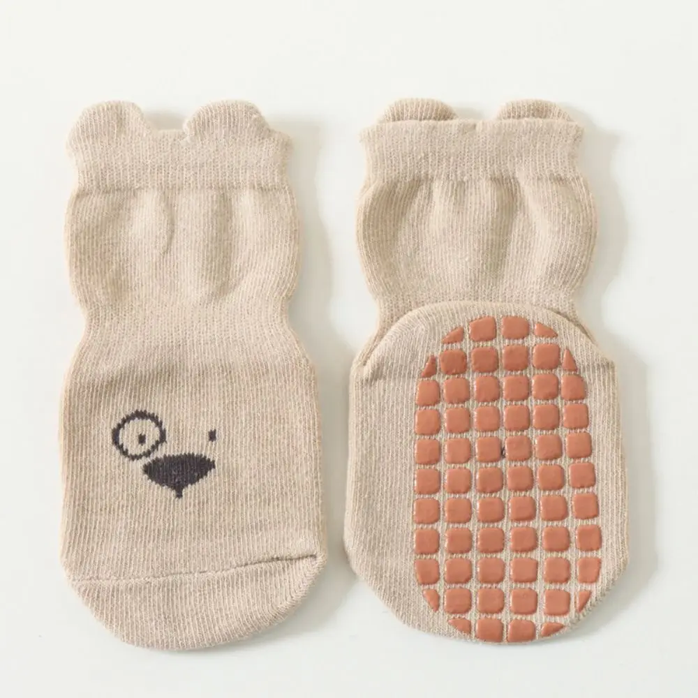 

5Pairs Walking Socks Non-slip Baby Floor Socks Breathable Cute Newborn Cotton Socks Soft Kawaii Cartoon Socks Boys Girls