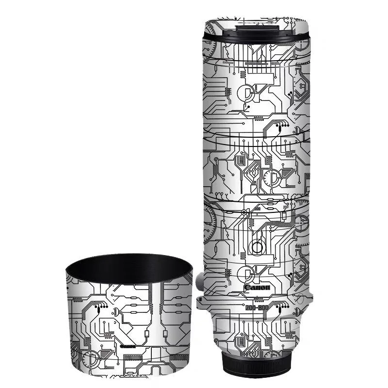 Decal Skin Voor Canon RF200-800 Camera Lens Sticker Vinyl Wrap Film Protector Jas RF 200-800 200-800mm F6.3-9 F/6.3-9 IS USM