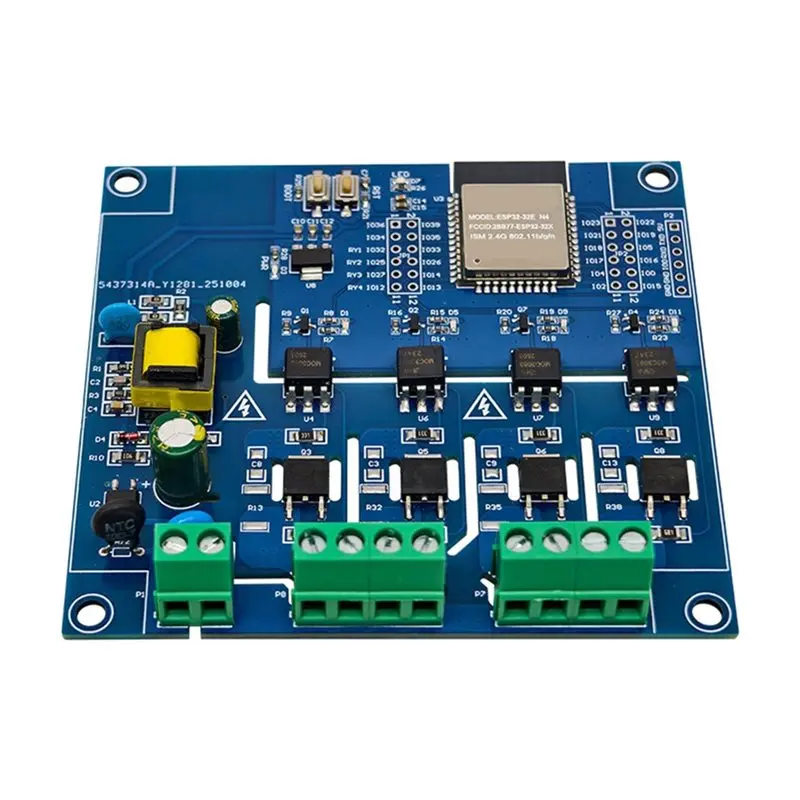

[EYEL!NEW!】 ESP 32 AC Power Supply Quad-Channel BT137S Thyristor Switch Output Module Development Board