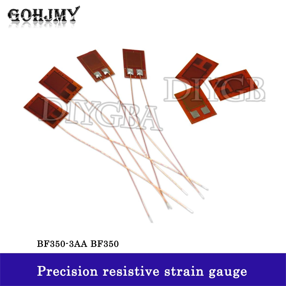 10PCS BF350-3AA BF350 Precision resistive strain gauge / strain gauge / for the pressure sensor / load cell For Arduino