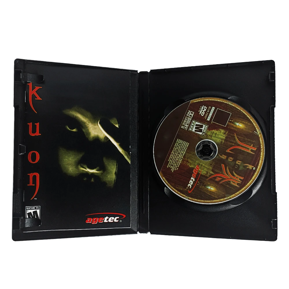 PS2 Kuon مع قرص نسخ يدوي لعبة فتح وحدة التحكم Station2 أجزاء آلة ألعاب الفيديو للسائق البصري القديم