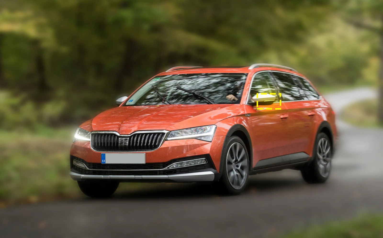 Para Skoda Superb III 2015-20 luz indicadora de señal de giro de espejo retrovisor LED dinámica