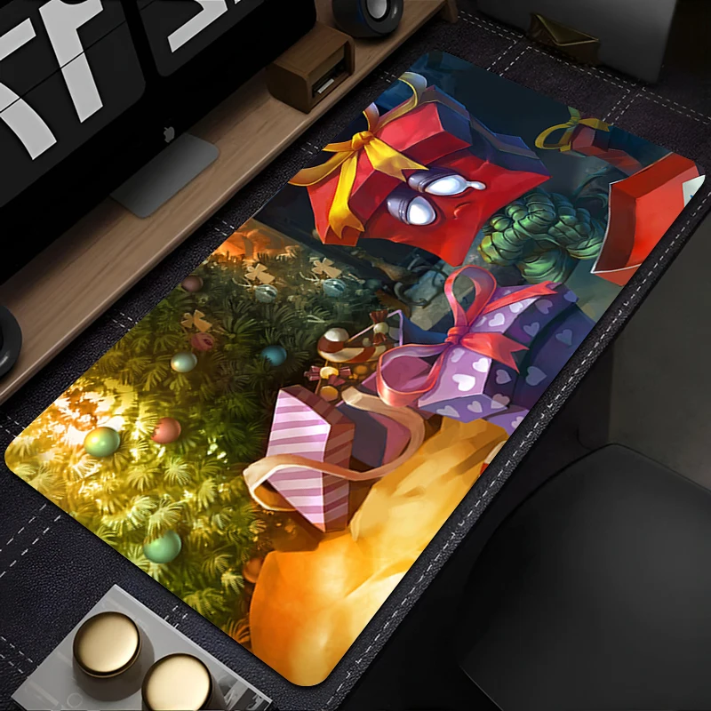 

Mouse Pad Rubber Table Large Gamer Desk Mat Computer L-league Of Legends Amumu Keyboard Gaming Accessories Carpet HD Mousepad