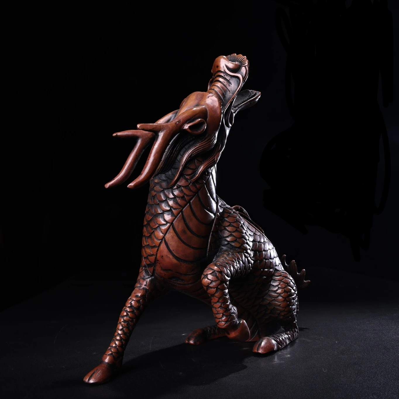 9 "المعابد النيبالية القديمة القديمة الأرجواني البرونزية السماء مشاهدة الوحش القوات الشجاعة يونيكورن مبخرة تاون هاوس طرد الأرواح الشريرة