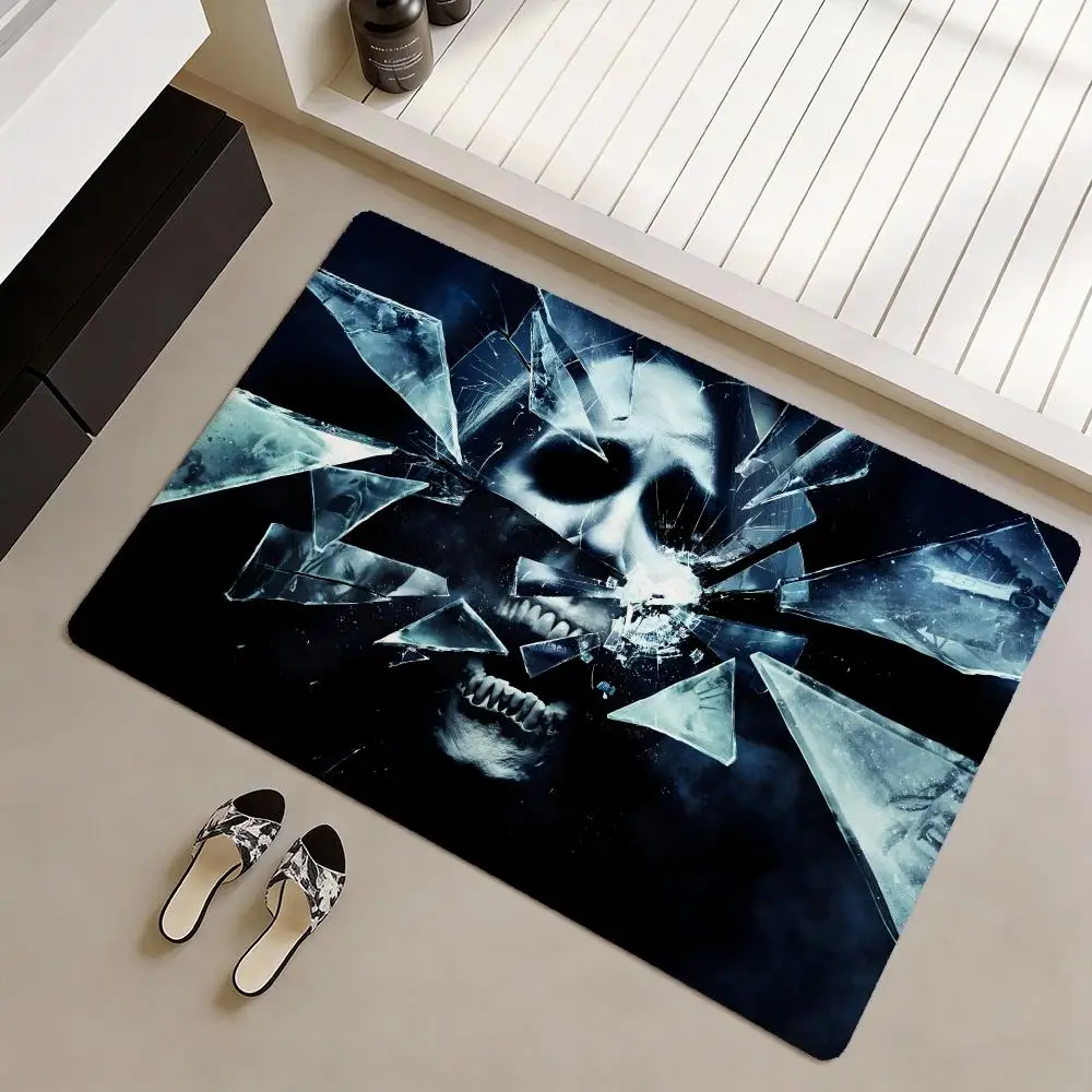 F-Final D-DestinationS Movie Floor Mat Soft Flannel Non-Slip Door Mat - Thickened Rug for Living Room Home Decor